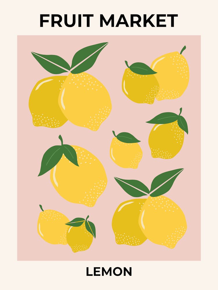Fruit Market Lemon | 01