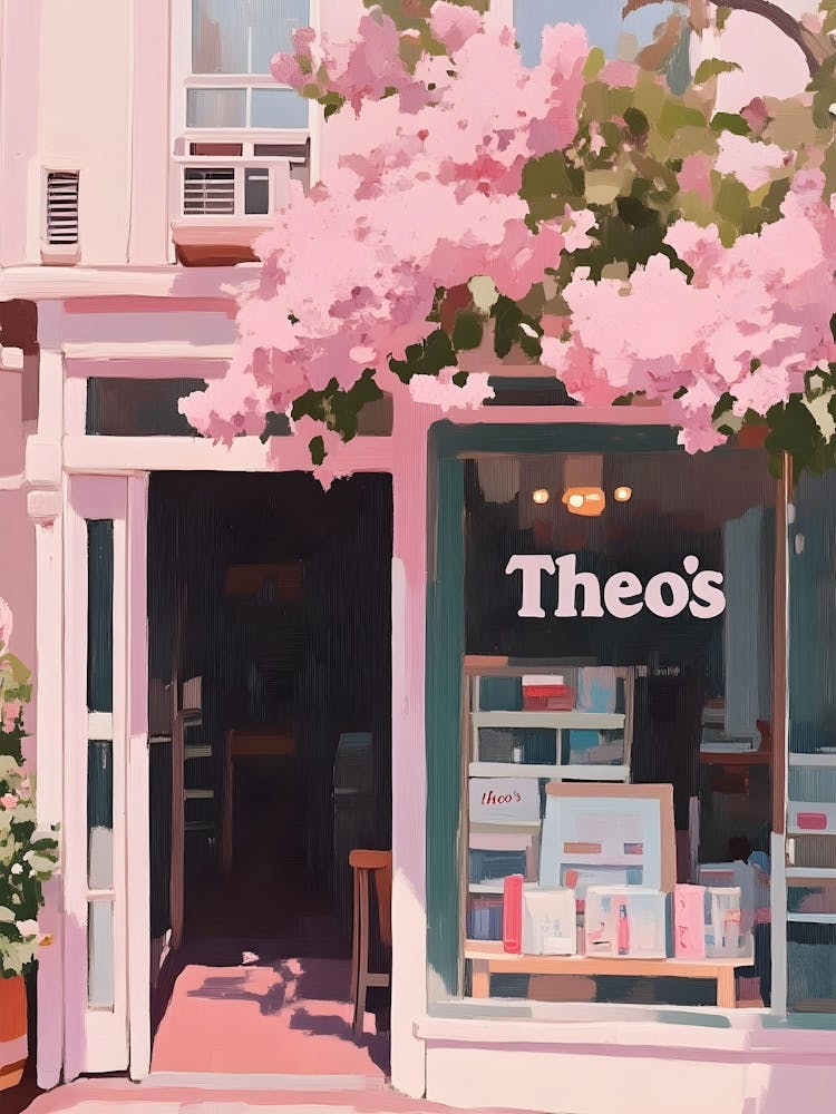 Pink Pastel Bookstore