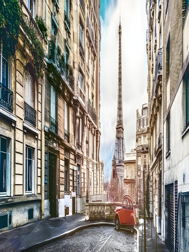 Paris Street Scene