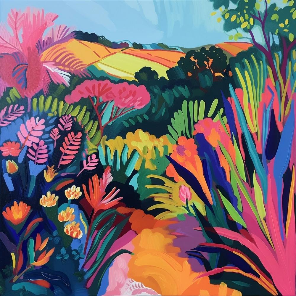 Colourful Gardens Dunedin Botanic Garden New Zealand 1