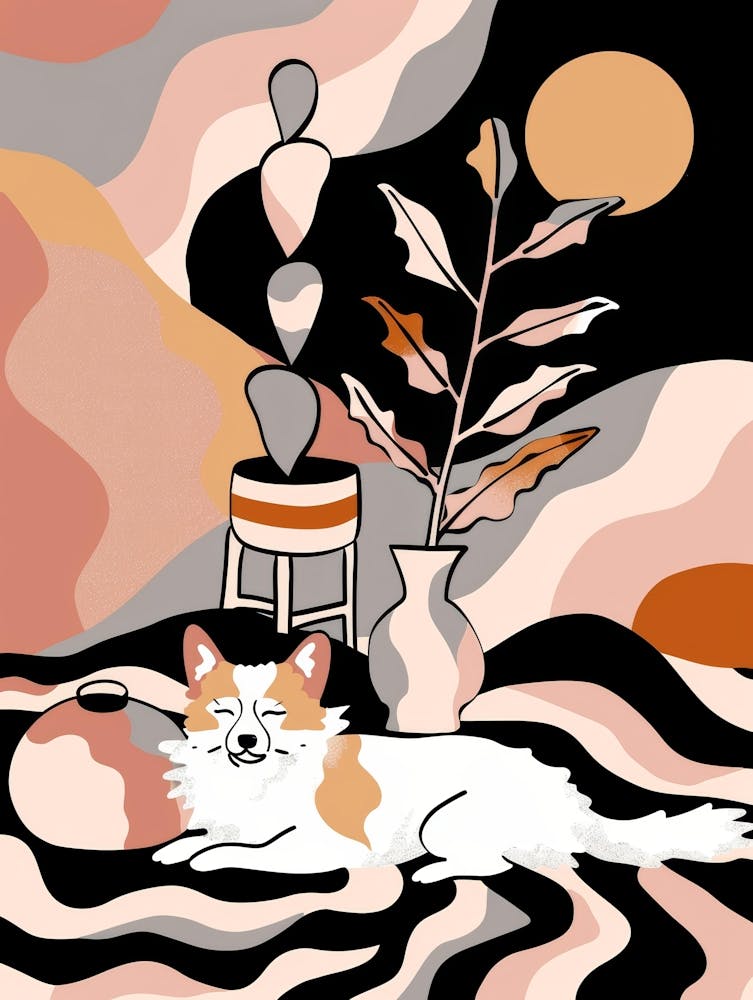 Cat Painting 12