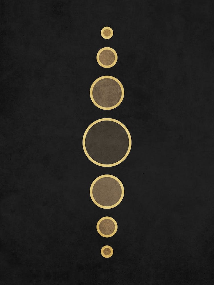 String Of Pearls Black