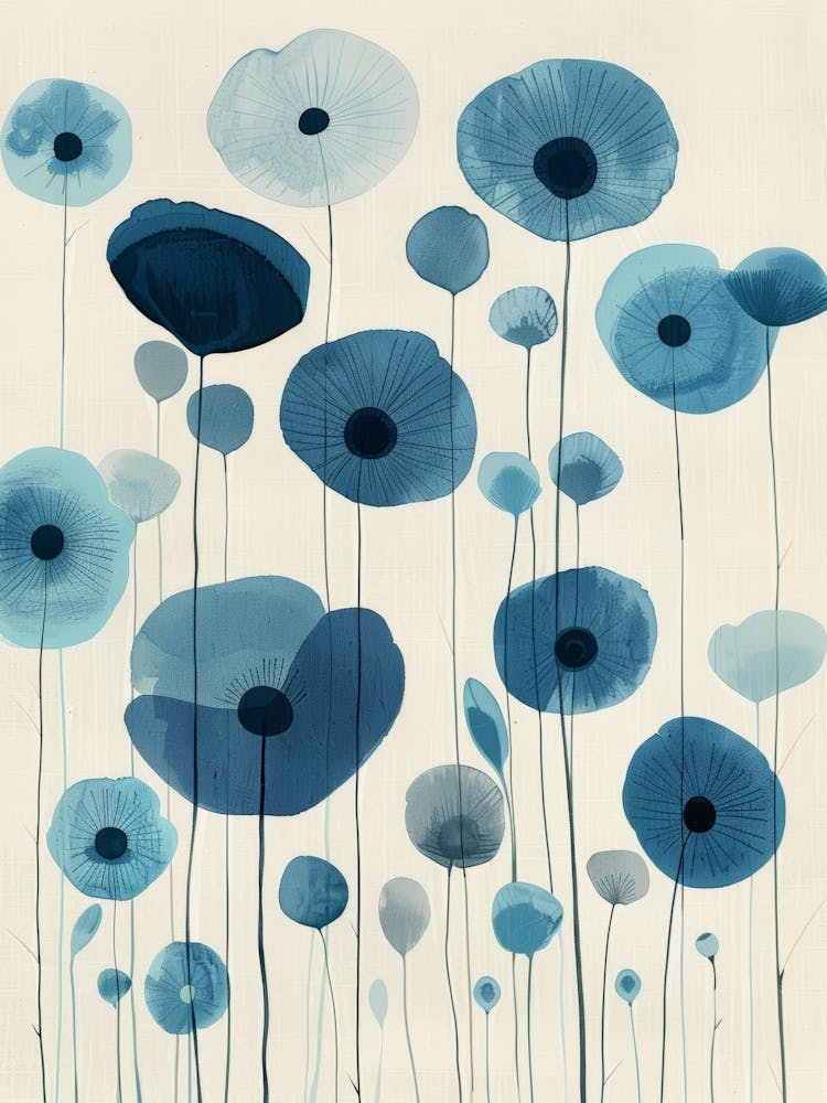 Blue Poppies 31