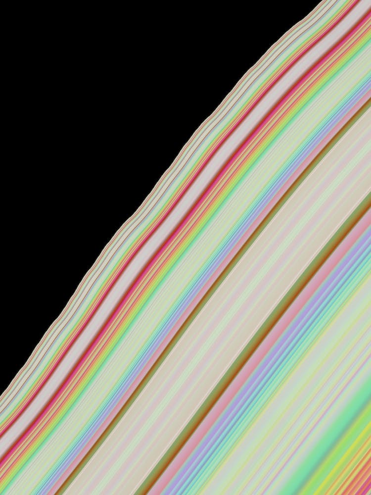 Rainbow In Space