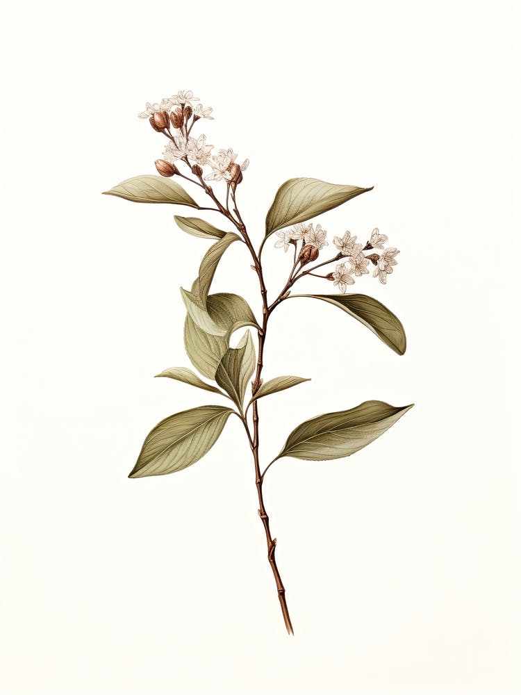 Zimt Vintage Botanische Kräuter 2