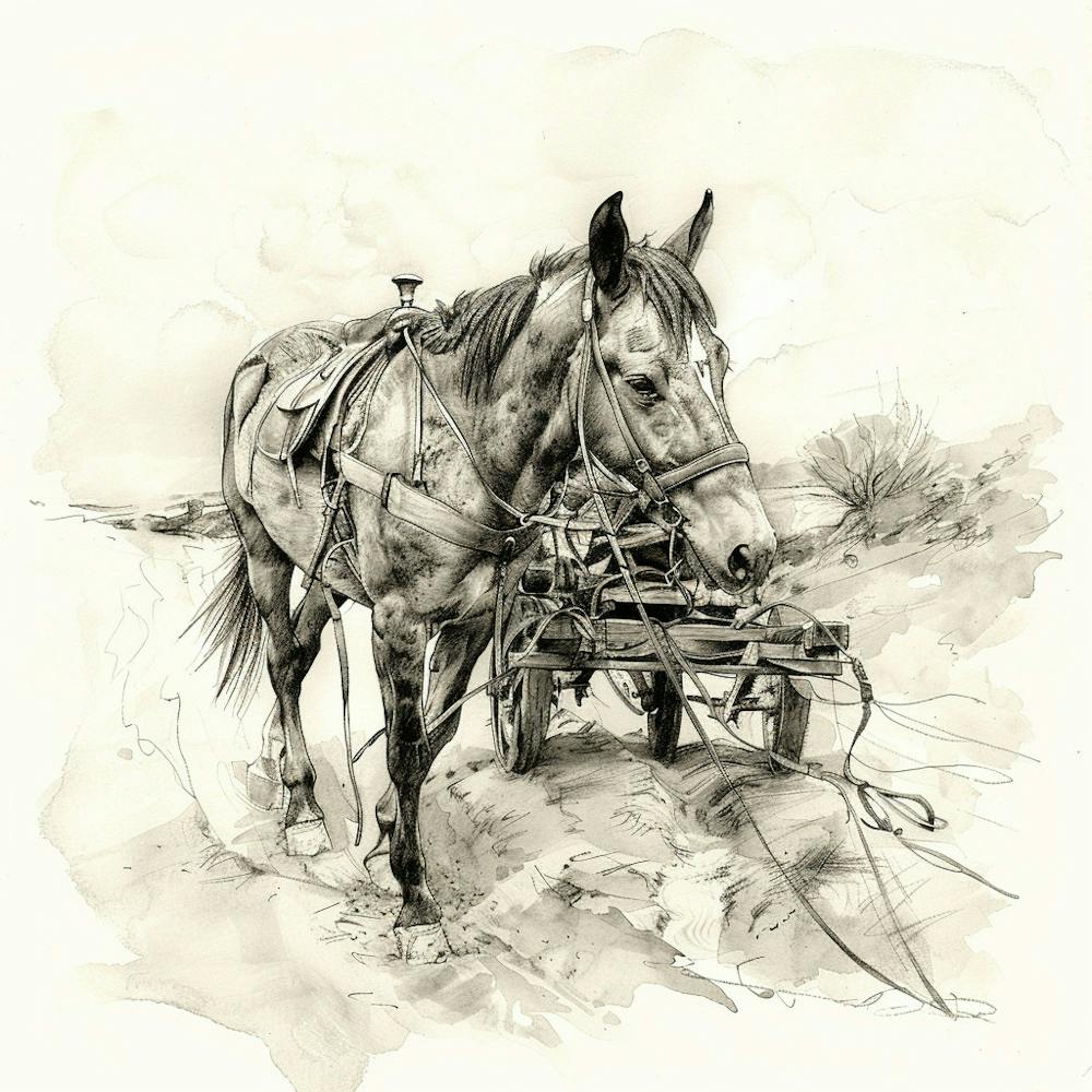 Horse Drawn Wagon