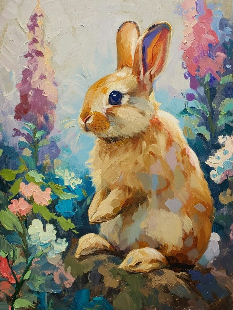 Himalayan Rabbit Painting 2