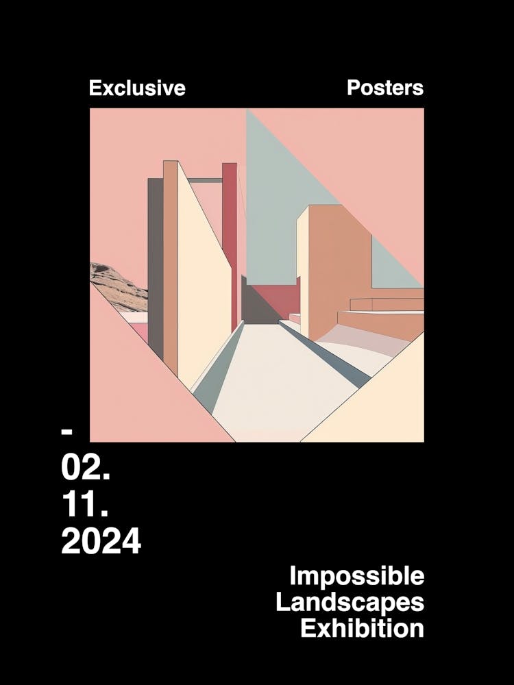 Impossible Landscapes Exhibition Archive Poster 21