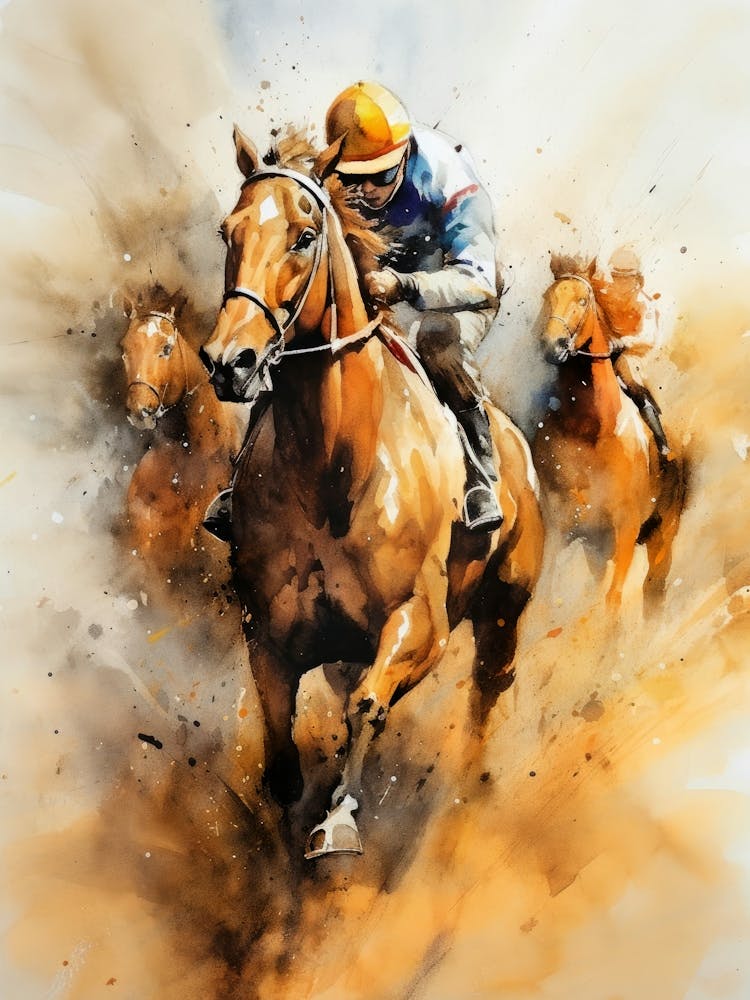 Jockeys Racing Horses sport