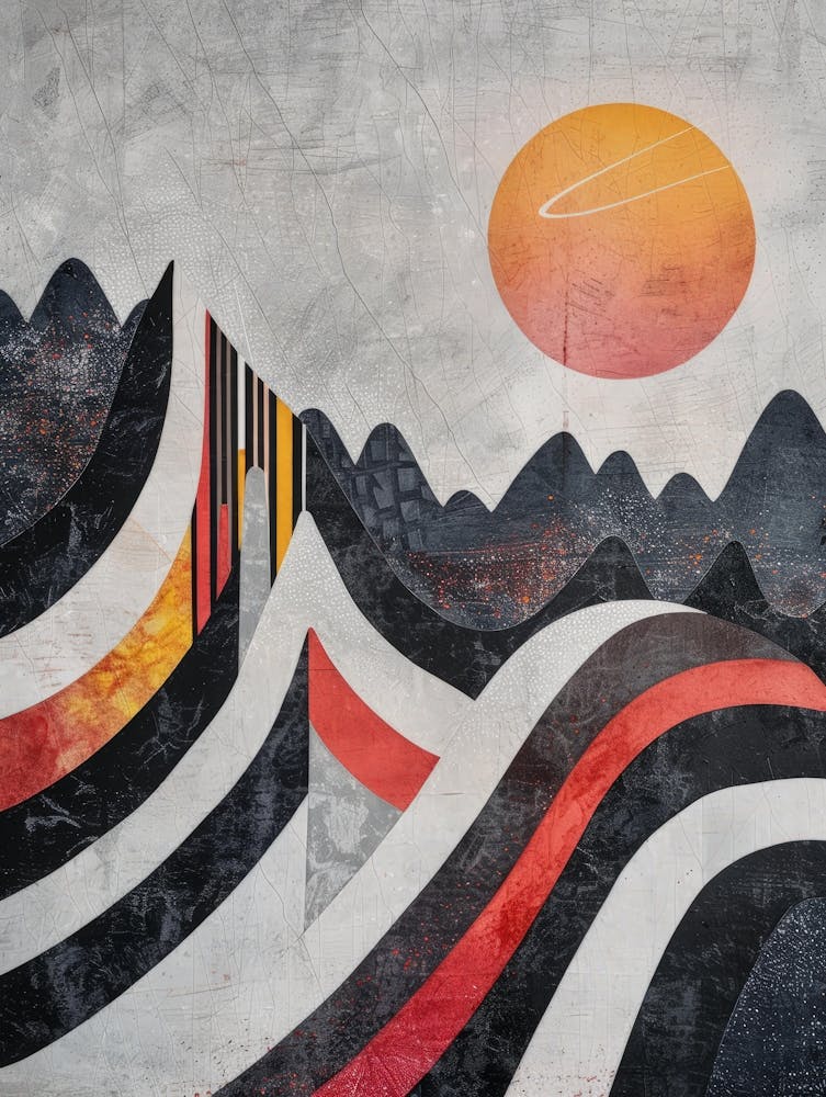 Sunrise Over The Mountains 1
