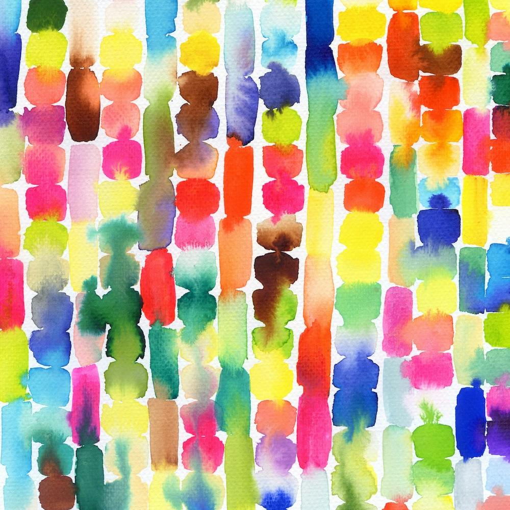 Colorful Watercolor Painting