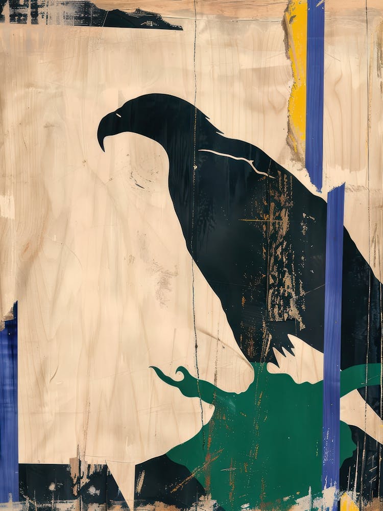 Eagle 1 Cut Out Collage