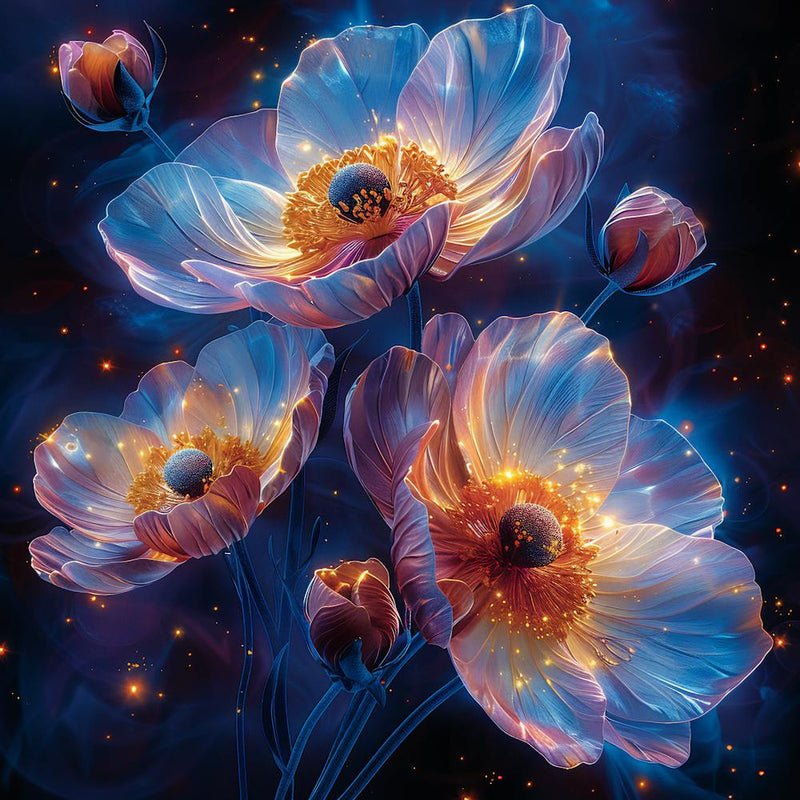 Neon flower