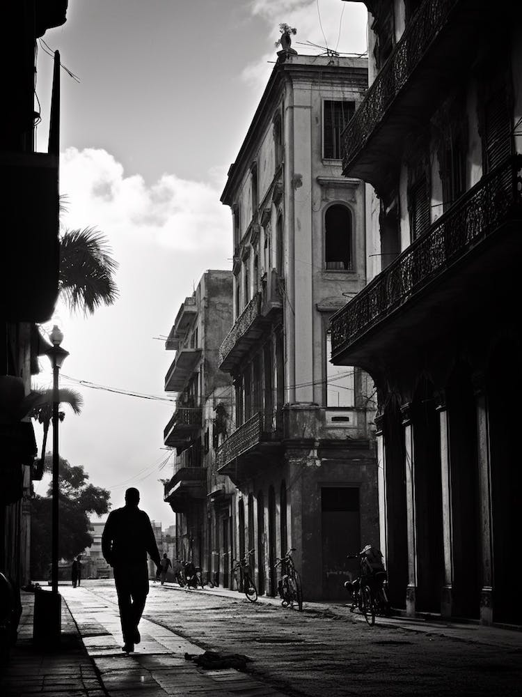 Palermo, Italy, Mediterranean Black And White Photography Analogue 1