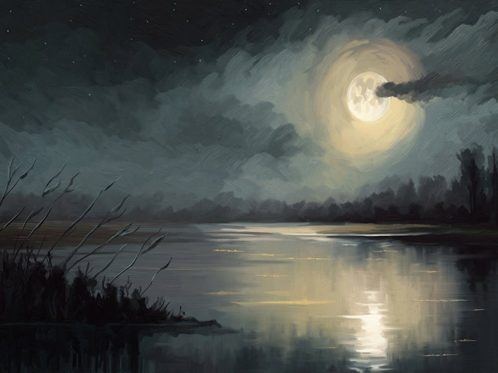 Moonlight Over The Water