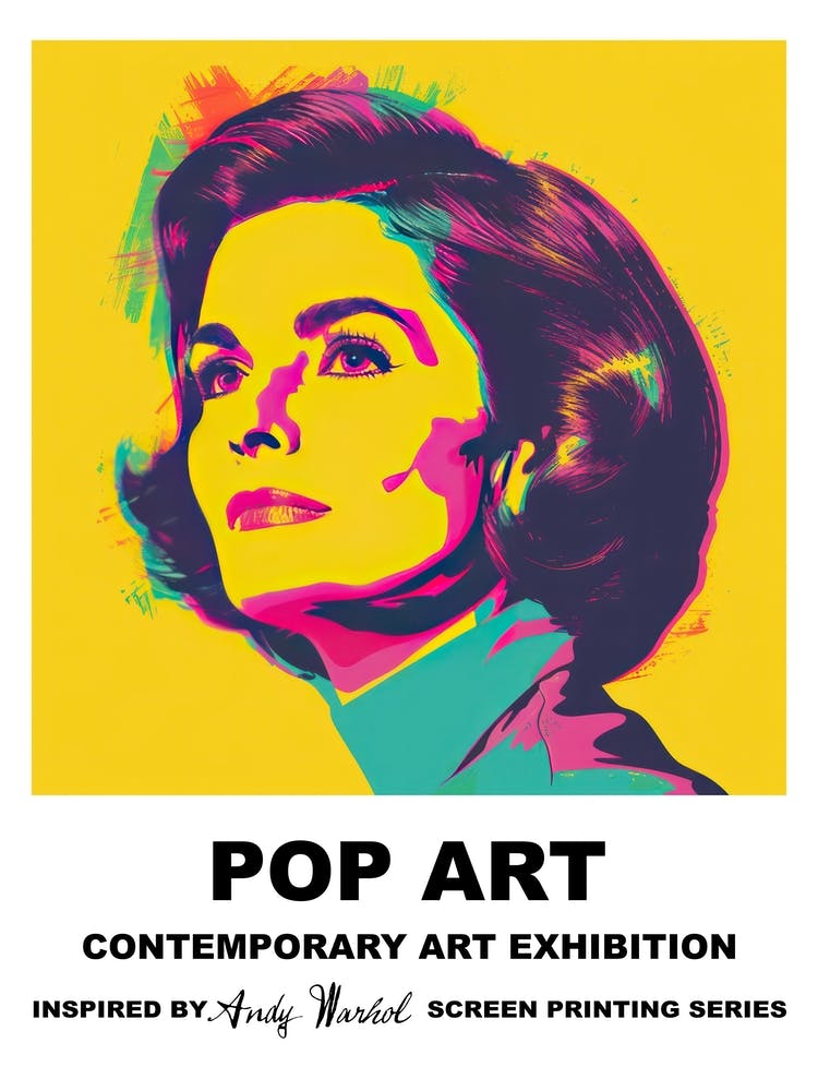 Poster Jackie Pop Art 3
