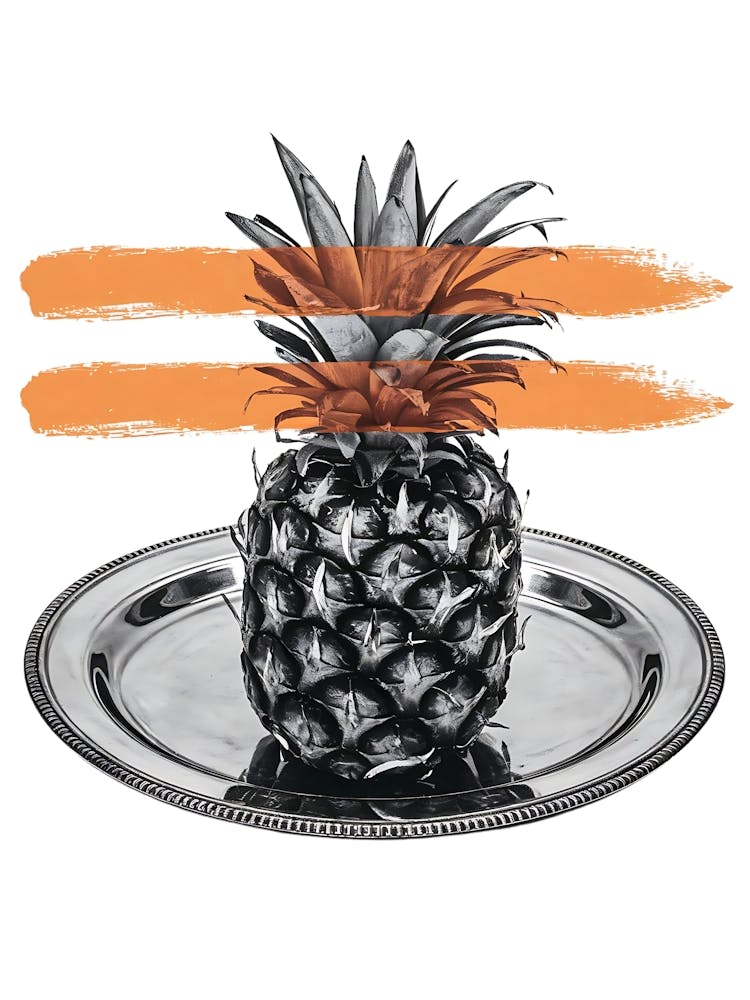 Pineapple On A Plate