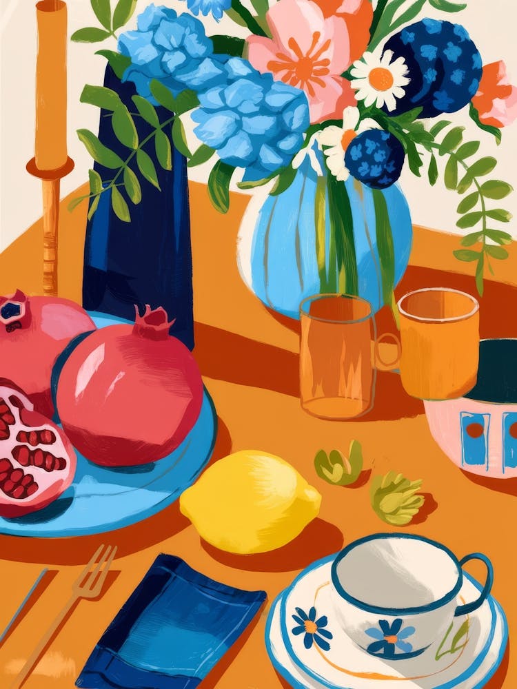 Floral Table Delight 1