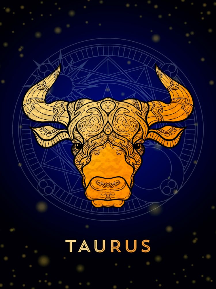 Taurus Zodiac Sign — Zodiac golden sign