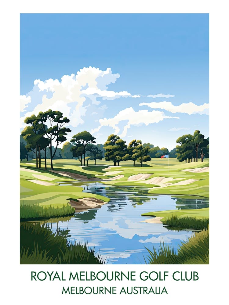 Royal Melbourne Golf Club (West Course)   Melbourne Australia 3