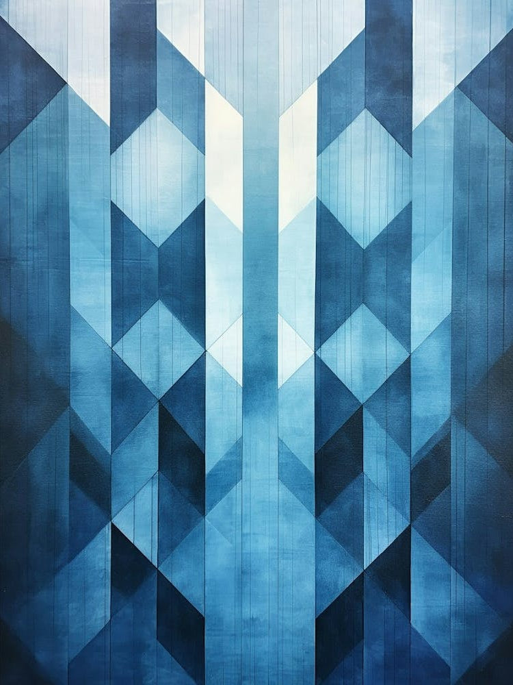 Water Geometric Abstract 5