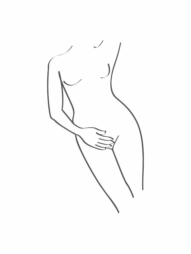 Naked Line Art