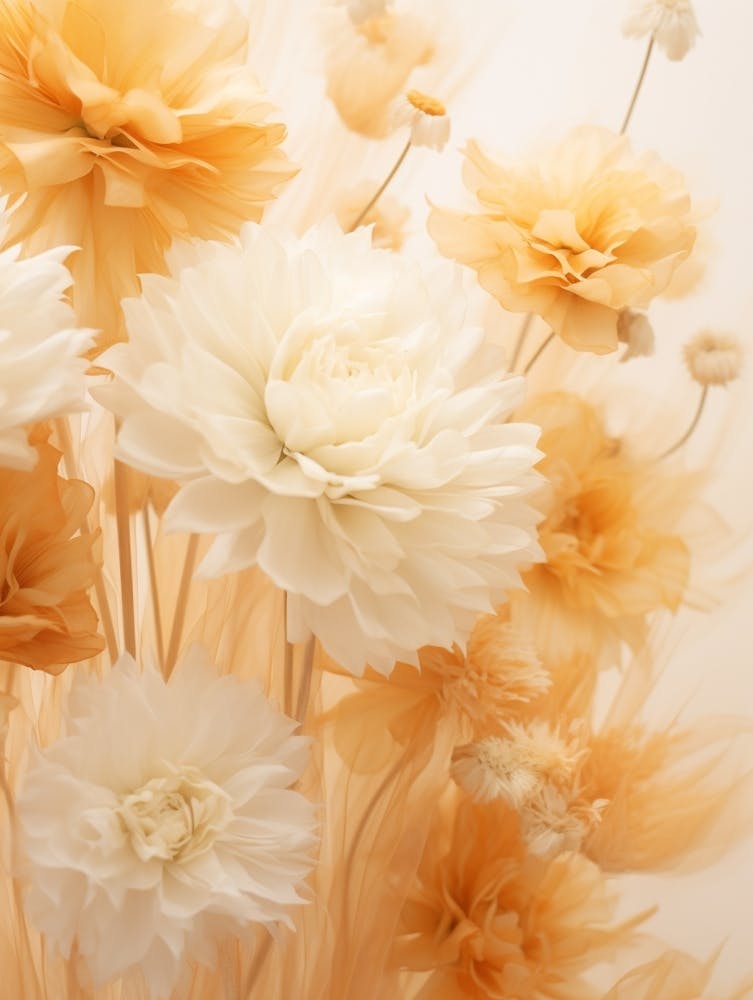 Boho Getrocknete Blumen Ringelblume 2