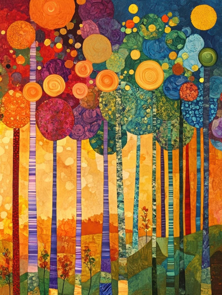 Colorful Trees 25