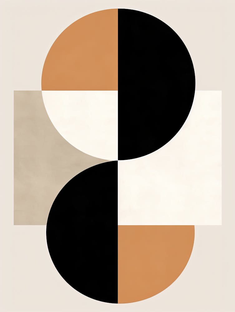 Geometric Legacy; Mid Century Elegance