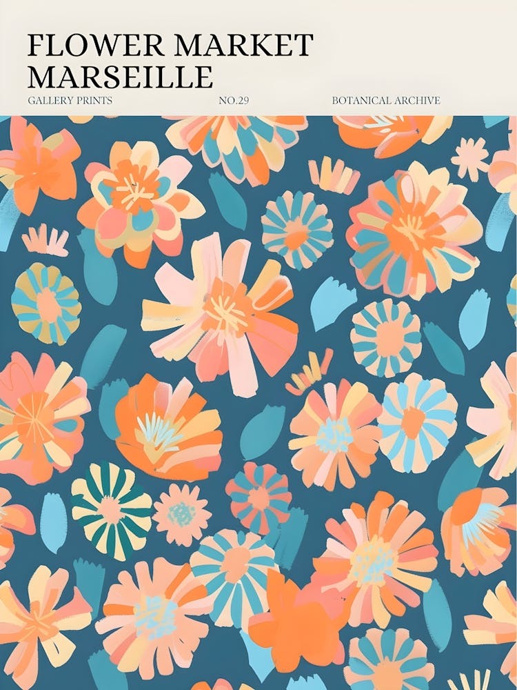 Flower Market Marseille