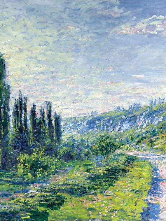 Claude Monet - Cypresses