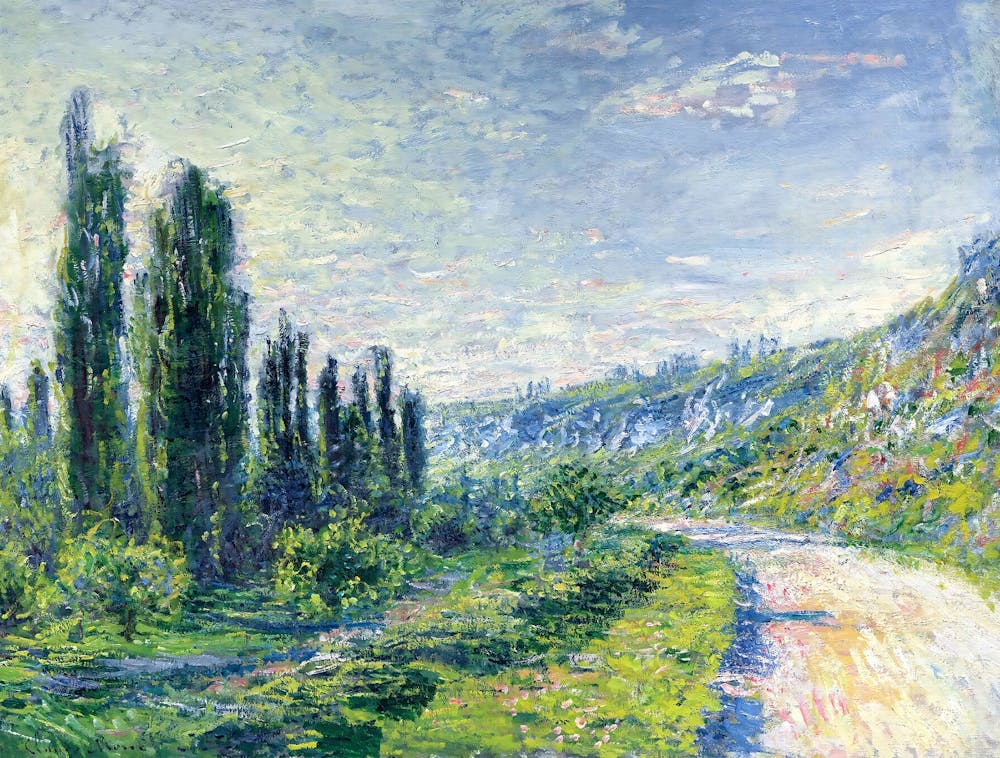 Claude Monet - Cypresses