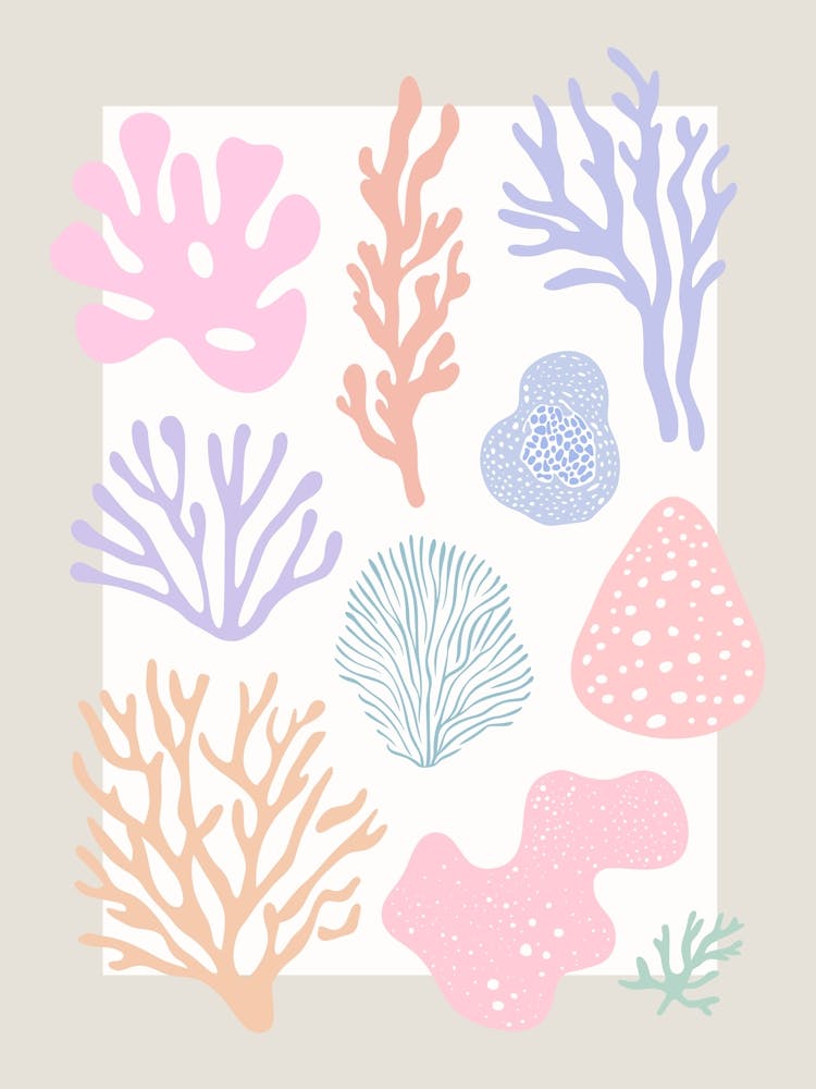 Pastel Corals