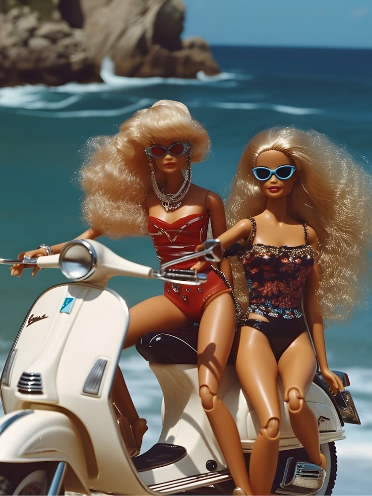 Barbie Vespa