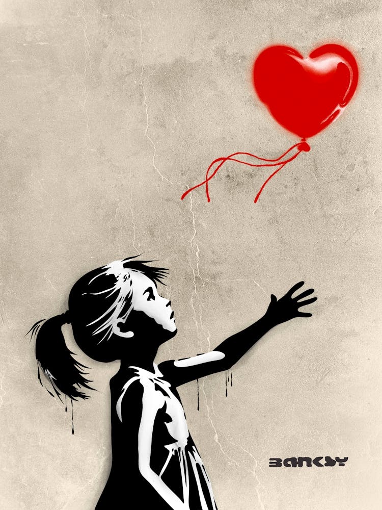 Hope Balloon Girl | Close up