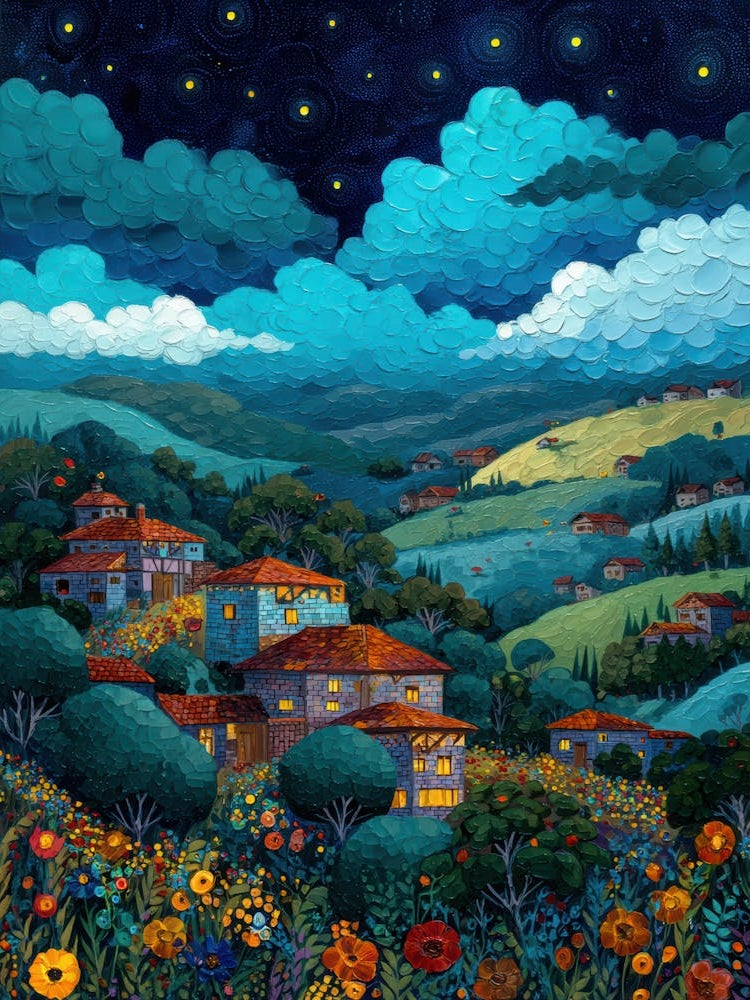 Night In The Countryside 1