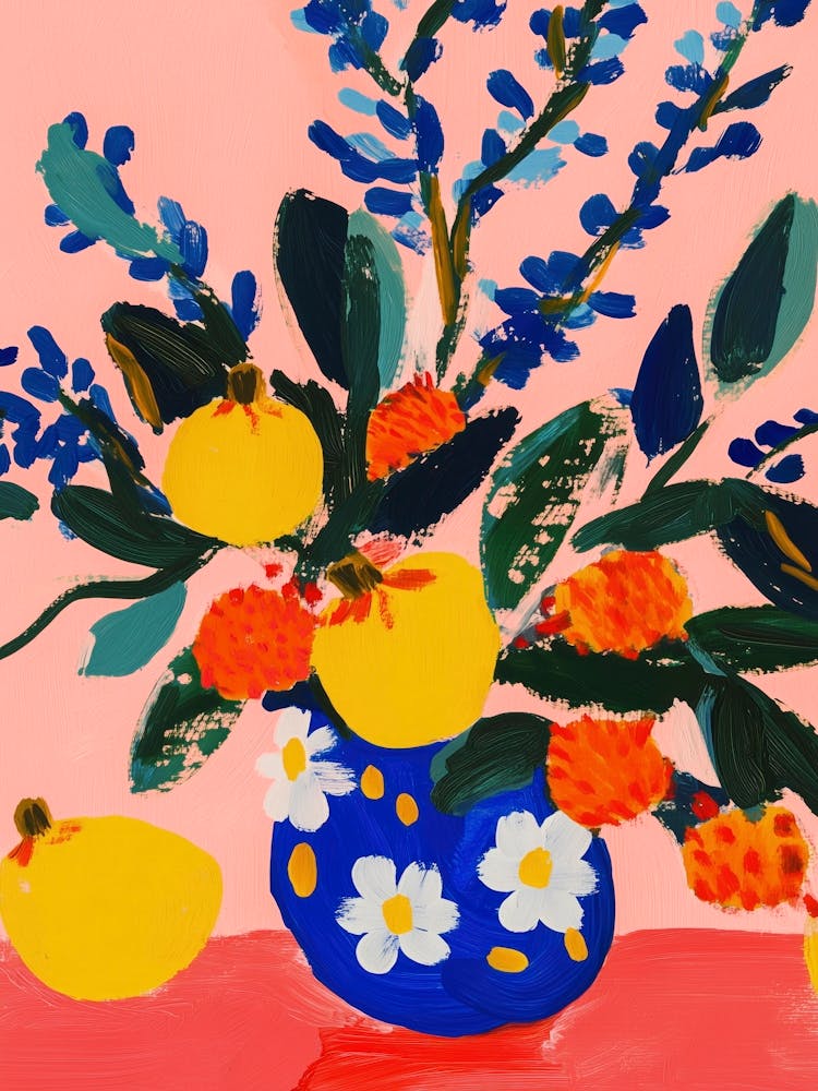 Farbenfrohes Arrangement