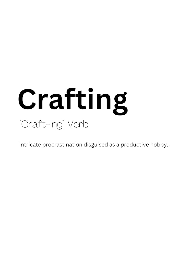 Définition du Crafting - Signification