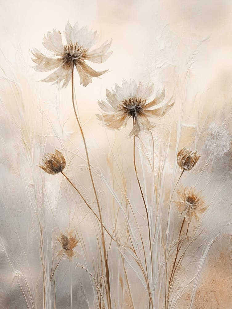 Boho Getrocknete Blumen Jungfer im Grünen Nigella 4