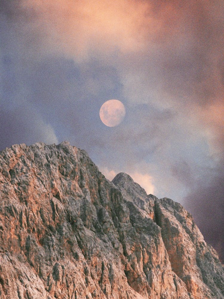 The Moon And The Mountain