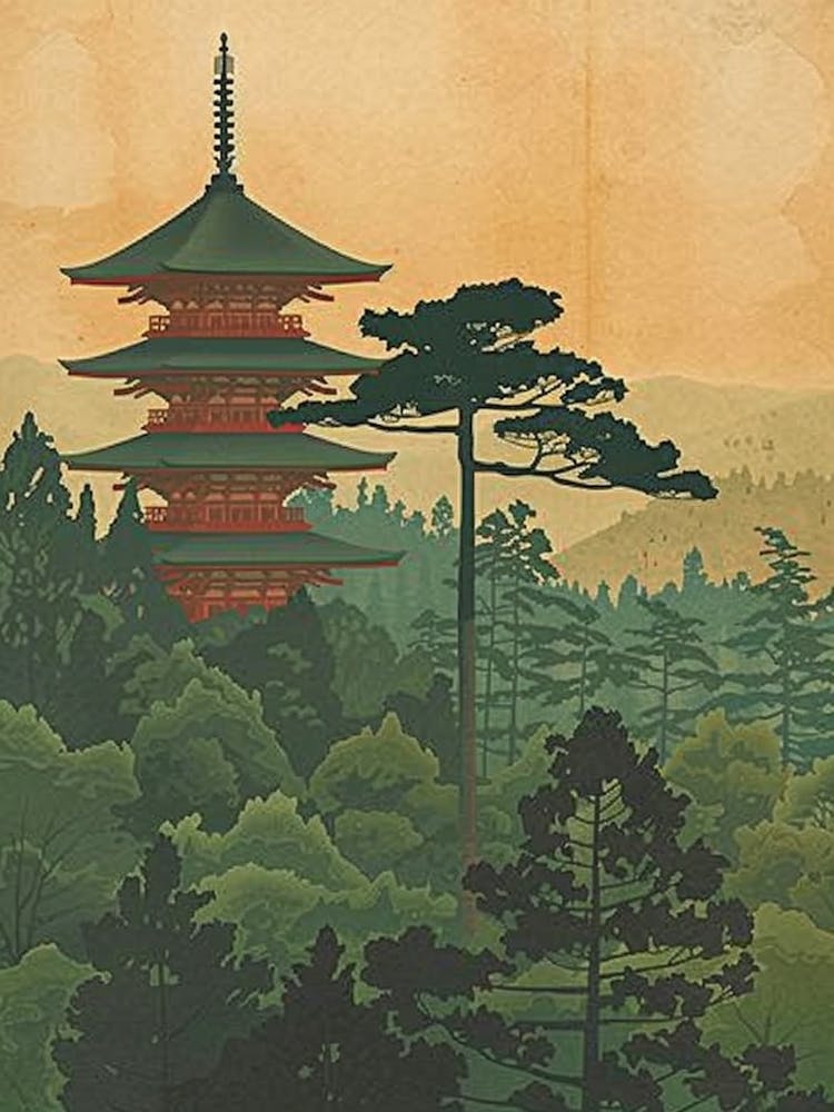 Mount Koya In Koyasan Mid Century Modern 4