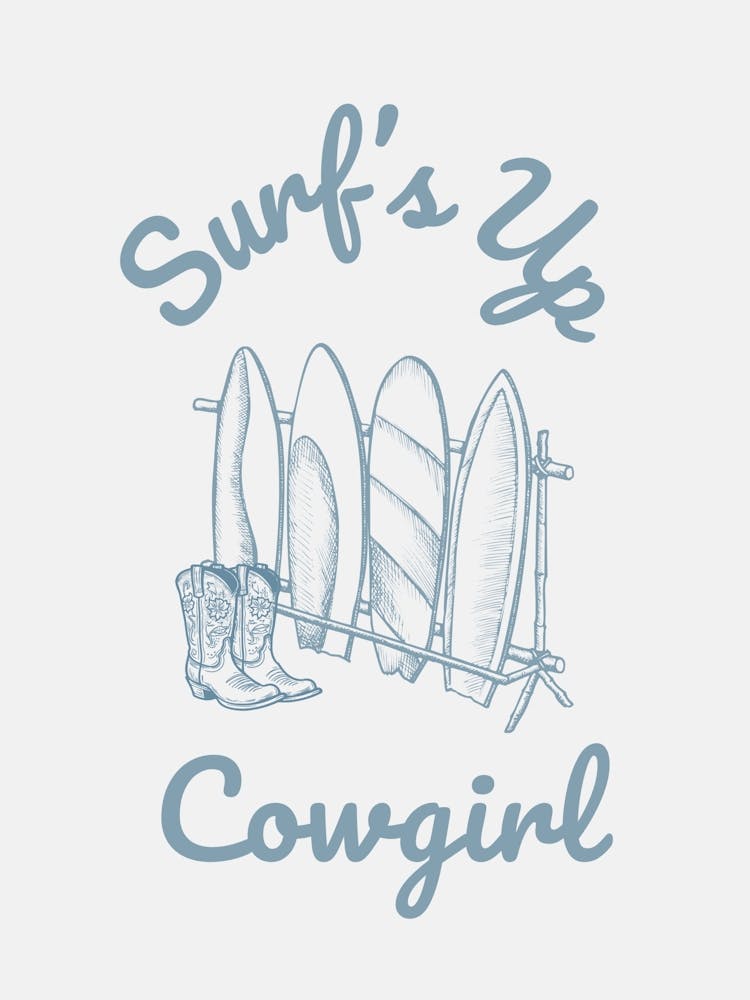 Cowgirl du Surf