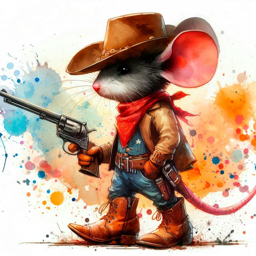 Cowboy-Maus