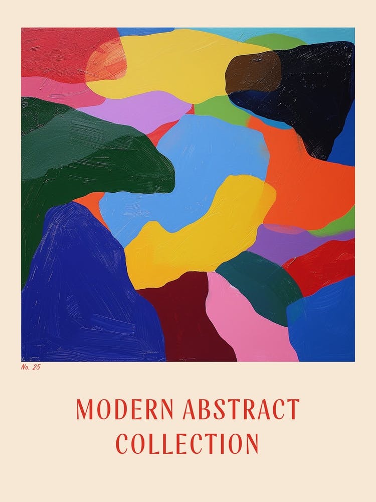 Modern Abstract Collection Poster 25