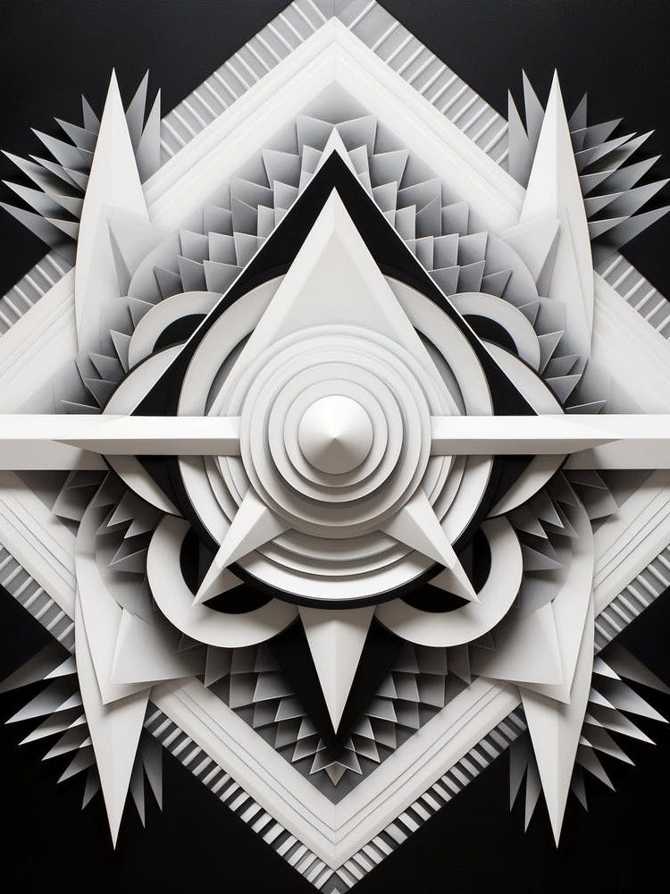 Geometric Reflections Abstract 4