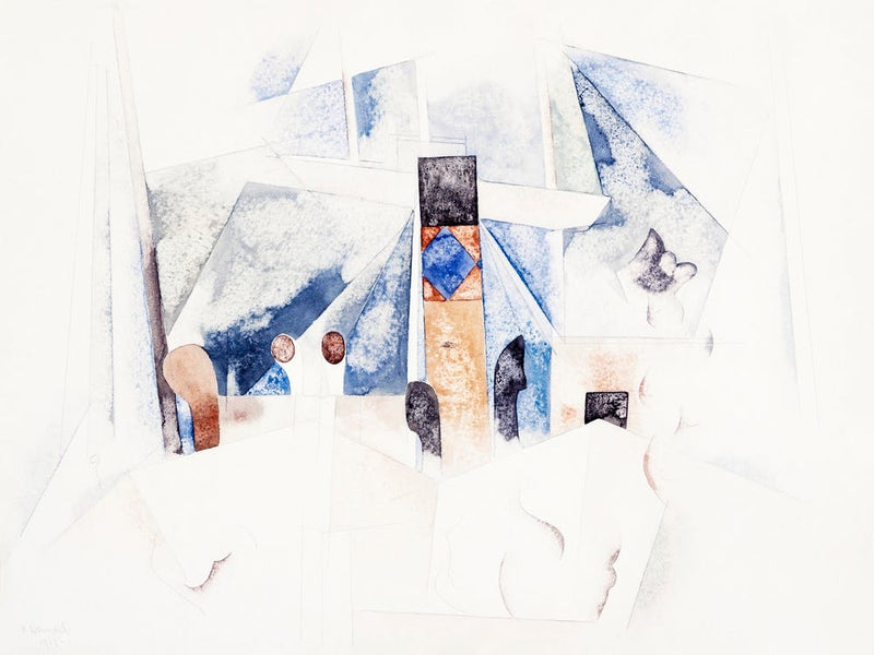 Bermuda Landschaft Nr. 1 (1917), Charles Demuth