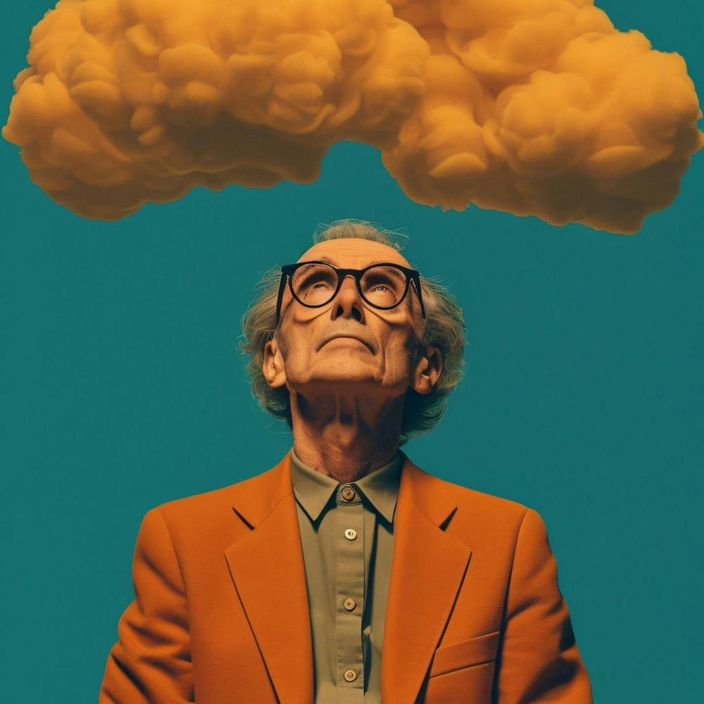 Man With A Cloud