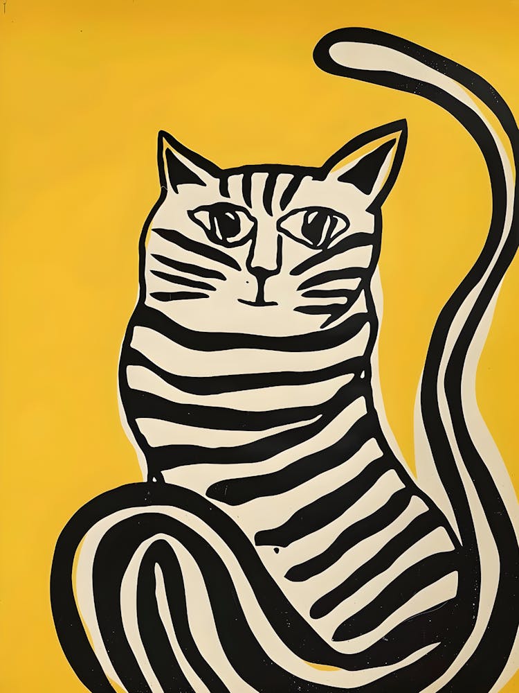Striped Cat 1