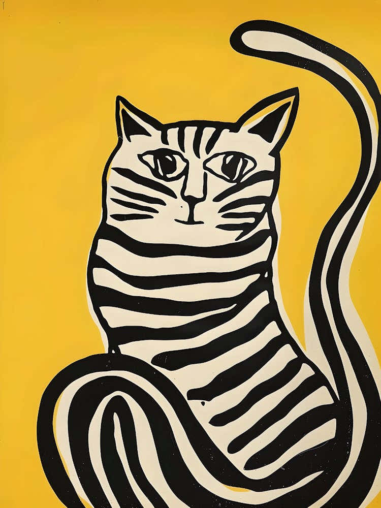 Striped Cat 1