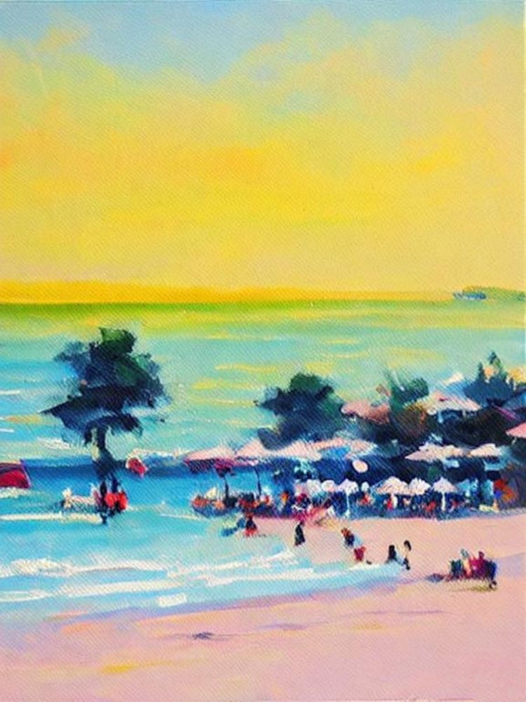 Oludeniz Beach, Turkey Bright Abstract